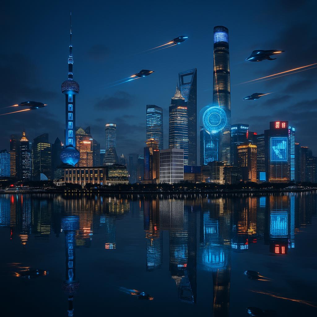 上海未来天际线